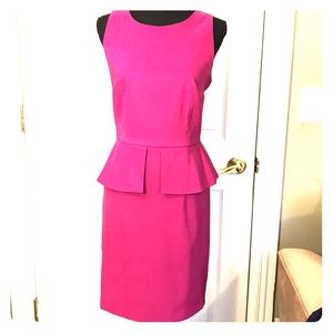 NWOT. AGB Peplum Dress.